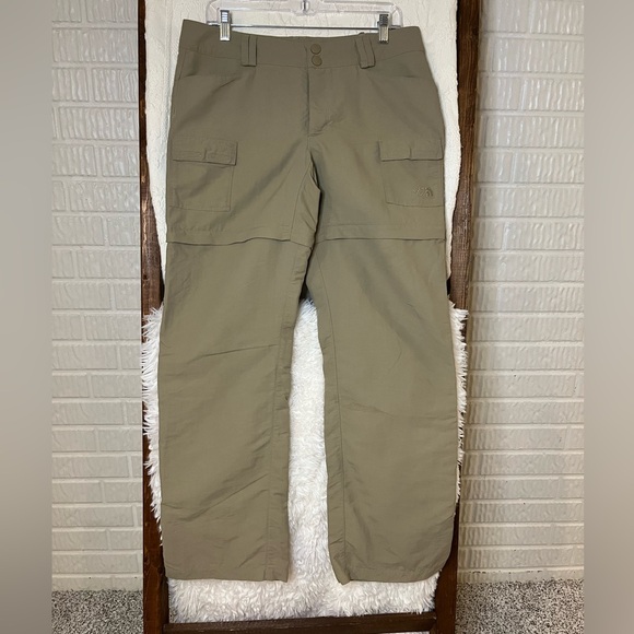 The North Face Other - The North Face Pants Women Regular 12 Lightweight Straight Leg Zip Off Shorts
